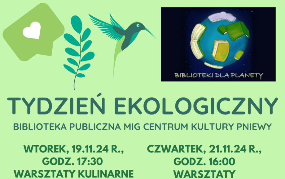 Tydzień Ekologiczny w bibliotece